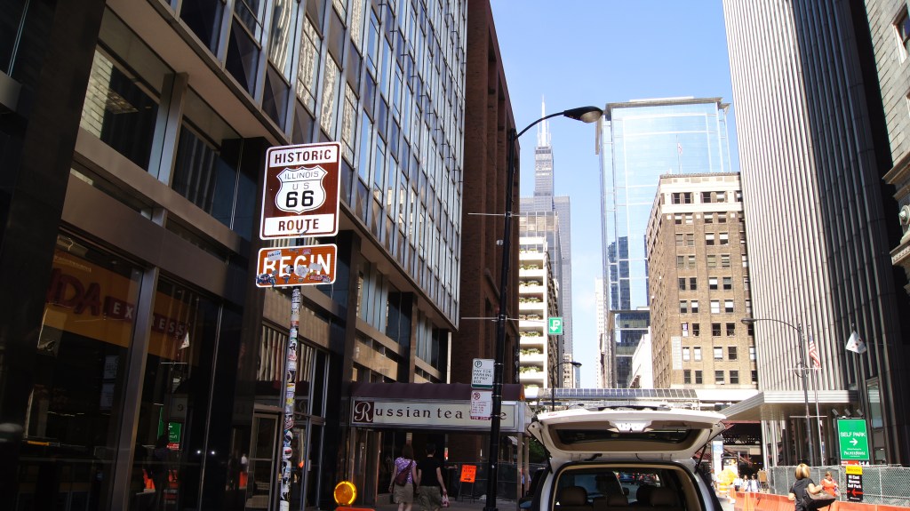 The Beginning - Westbound. Downtown Chitown and The El in background (IL1)