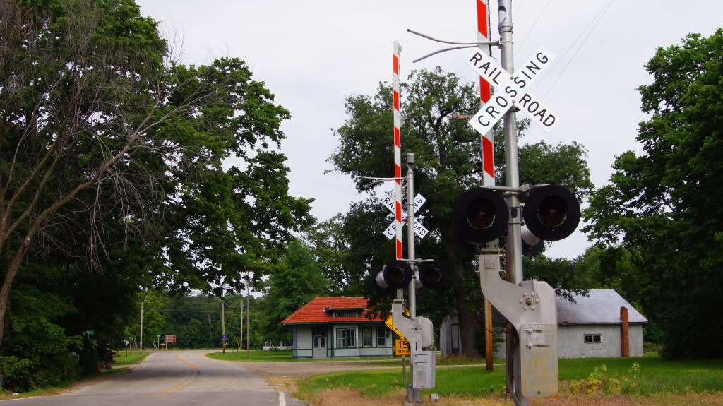 Entering Funks Grove (ILa)
