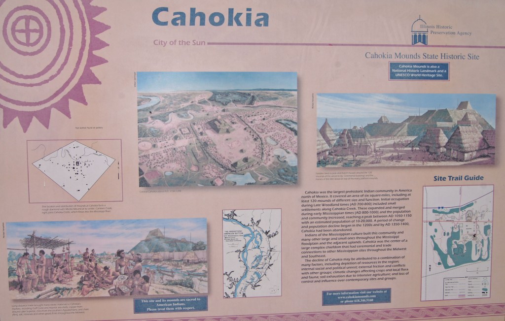Cahokia Indian Mounds Collinsville IL (ILl)