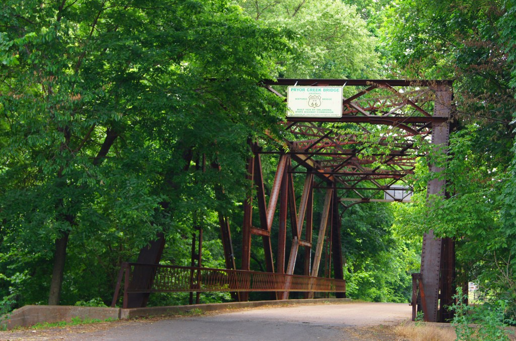 Pryor Creek Bridge west of Vinita  (OK5)