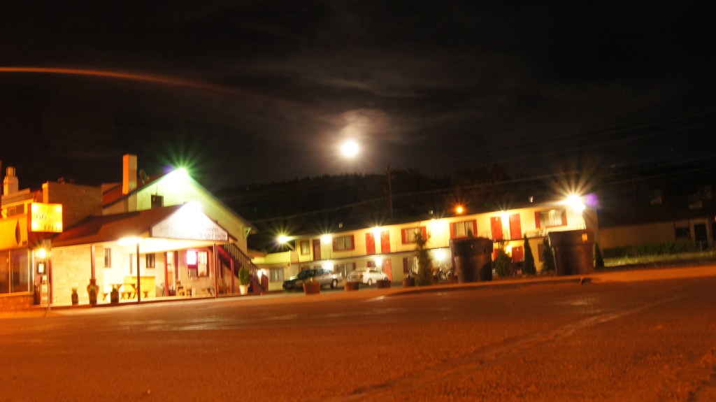 Tonight's super-moon over Williams AZ