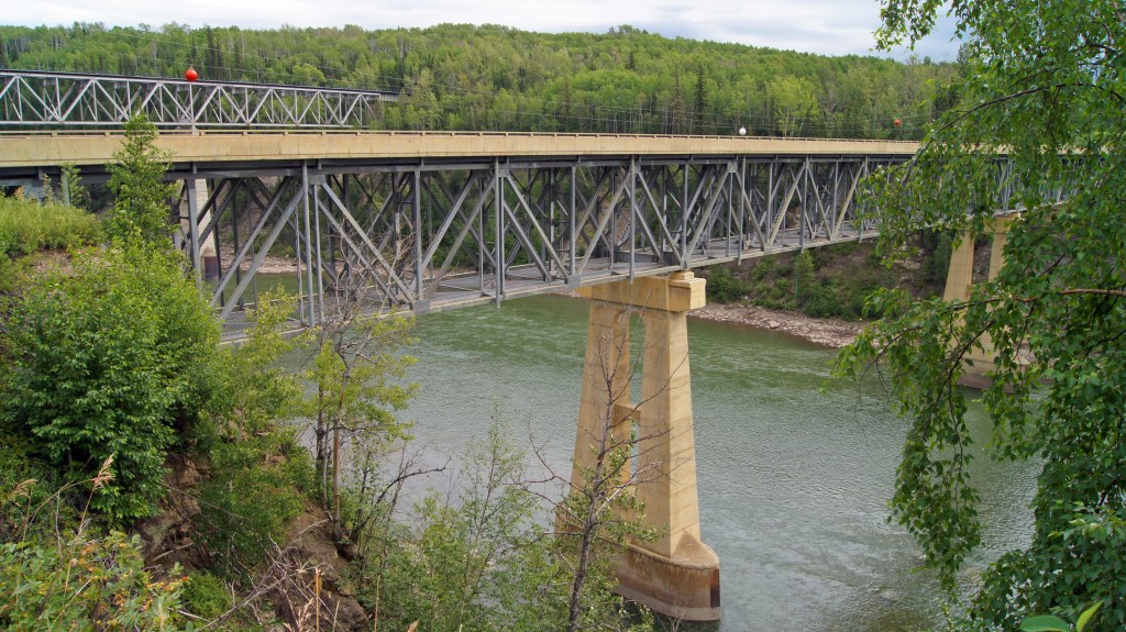One way to get across the Pine River.