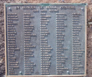 While our name is missing, the Plaster family is shown.