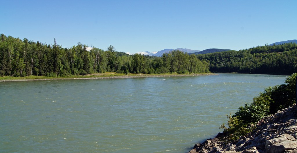 Skeena River at Hazelton BC